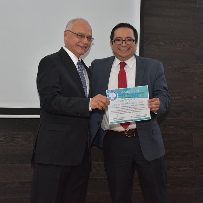 Acreditación Moron Lab